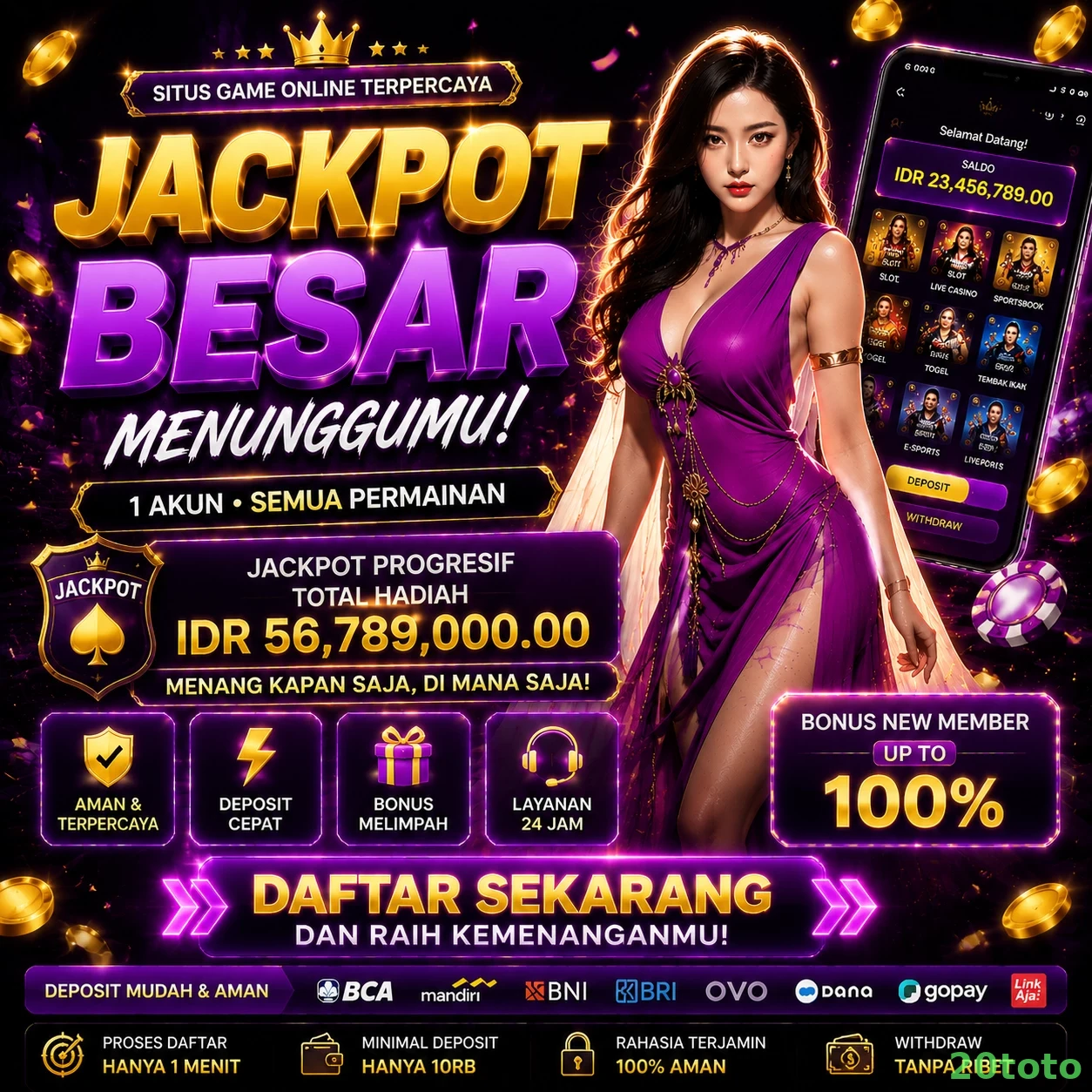 Ulasan Fitur Terbaik yang Ditawarkan 20toto